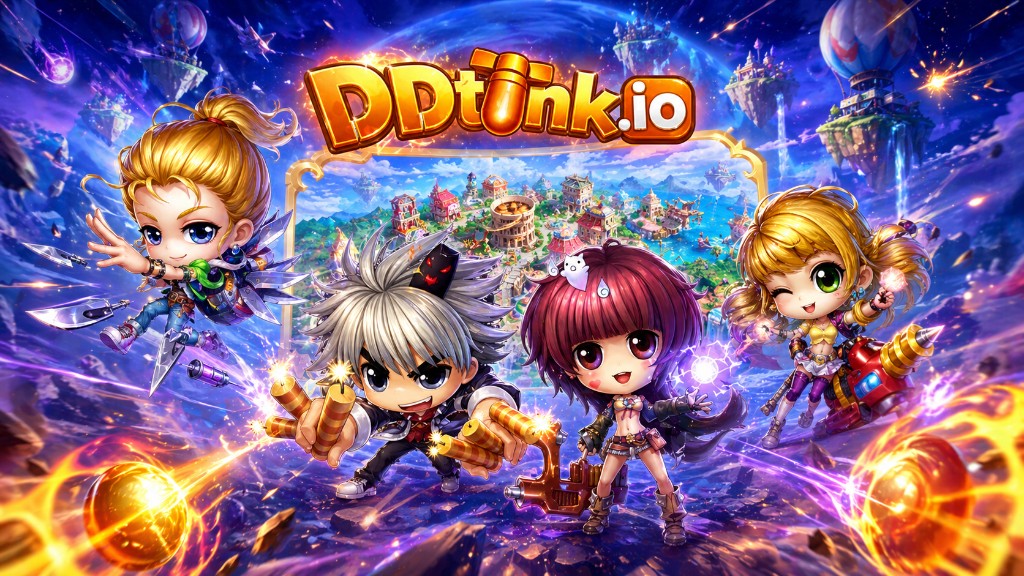 DDTank.io — banner promocional